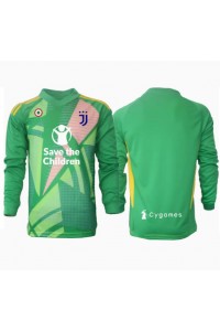 Fotbalové Dres Juventus Brankářské Venkovní Oblečení 2024-25 Dlouhý Rukáv